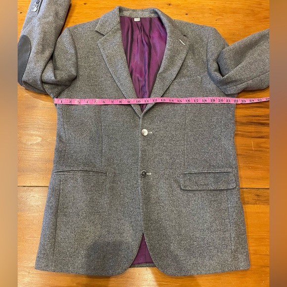 Men’s International Laundry Grey Coat Size L - Picture 3 of 9